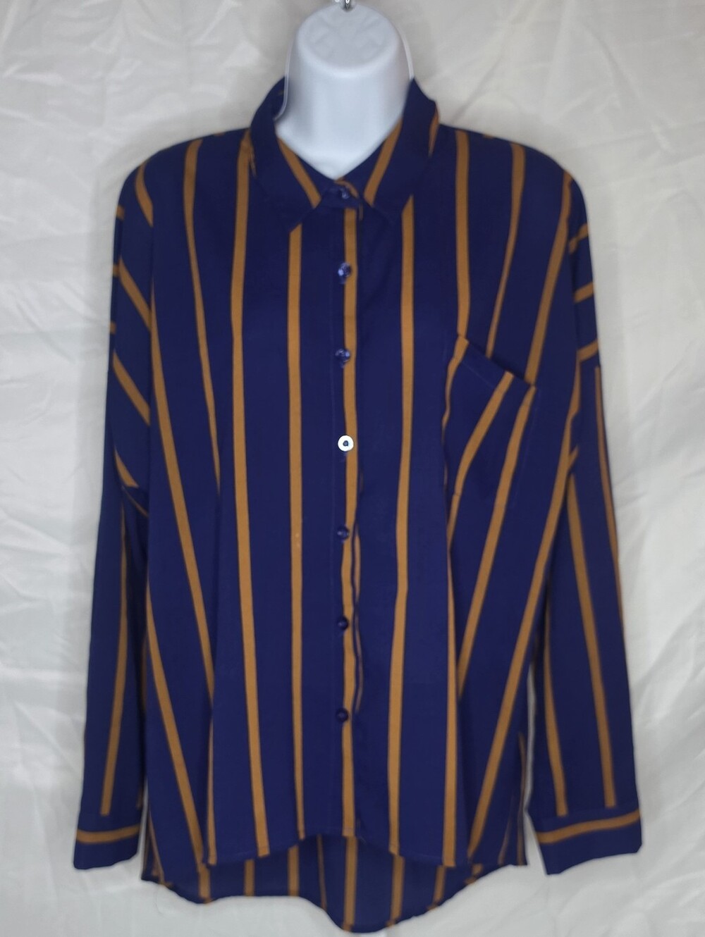 (PLUS+) Long Sleeve Blouse